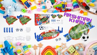 5 Minutes Satisfying with Unboxing Mini Football Table Game Kids  ASMR [upl. by Capriola924]