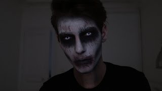 SUPER EASY HALLOWEEN MAKEUP FOR MEN [upl. by Orvah466]