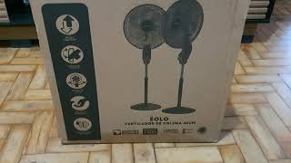 Ventilador de Coluna Mallory Éolo 40cm Preto e Grafite  220V [upl. by Salvucci]