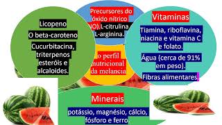 O PERFIL NUTRICIONAL DA MELANCIA [upl. by Darrick]