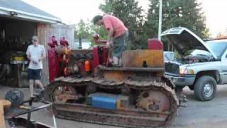 1941 International Td14 Dozer First Start [upl. by Rabaj537]