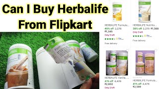 Herbalife Nutrition  Can I buy Herbalife from Flipkart  Herbalife weight lose products review [upl. by Aubin360]