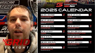 Kobe Matt and Jackson react to the 2025 Supercars calendar  GRID Tonight [upl. by Ycniuqal638]