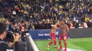 Belhanda Kadıköyde 3 lü Çektirdi Fenerbaçe Taraftarı Çılgına Döndü Fenerbahçe Galatasaray 13 [upl. by Leak]