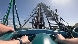 Mako Front Row POV SeaWorld Orlando March 2024 5k60fps [upl. by Remmer904]