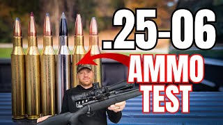 2506 Ammo Test Which one will win  Weatherby Vanguard Obsidian [upl. by Keil]