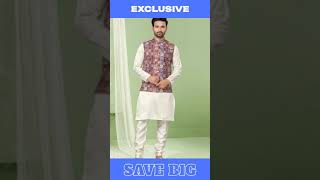 Men Kurta Pajama Jacket [upl. by Leeann794]