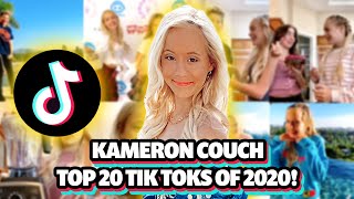 TOP 20 VIRAL TIK TOKS OF 2020  KAMERON COUCH INFLUENCER [upl. by Rumpf564]