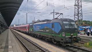 Einfahrt des InterregioExpress 16053 am 30052024 in Ulm Hbf [upl. by Attirb271]