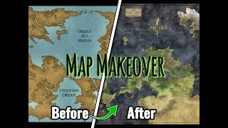 Map Makeover  Realms of Lokri [upl. by Tuorah591]