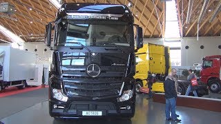 MercedesBenz Actros 1848 4x2 Tractor Truck 2016 Exterior and Interior [upl. by Vonny]