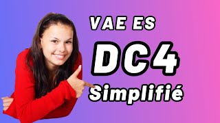 VAE ES  DC4 Simplifié [upl. by Bounds]