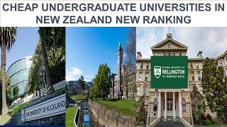 CHEAP UNDERGRADUATE UNIVERSITIES IN NEW ZEALAND NEW RANKING [upl. by Annagroeg24]