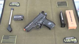 Sig Sauer P229 GBB Airsoft Pistol by KJW [upl. by Ardnasirk]