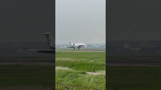 Pesawat Gulfstream G450 Landing Runway 24 Bandara SoekarnoHatta Jakarta [upl. by Liu610]