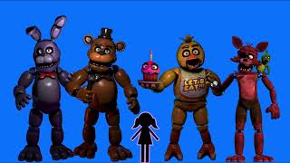 Singing A Freddy Fazbear’s Pizza Song SpongeBob Parody Meme [upl. by Ingham912]