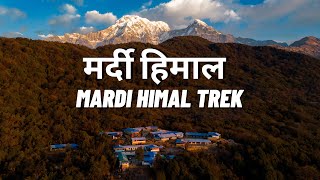 MARDI HIMAL TREK  ANNAPURNA REGION  4200M  4K [upl. by Nichola]