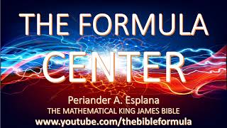 THE FORMULA CENTER by Periander Esplana [upl. by Dleifrag]