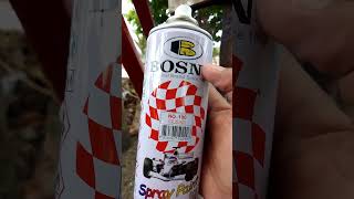 motorcycle swing arm repaint shortvideo [upl. by Ettesyl570]