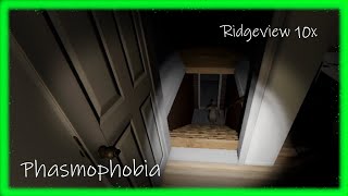 My Favourite way of getting XP and Money  10x Ridgeview Runs  Phasmophobia [upl. by Osterhus]