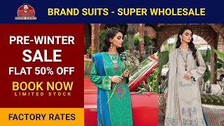 🔥 Unbeatable PreWinter Sale 50 OFF on RajBari amp MINSA Collection  Super Wholesale Rates [upl. by Chap]