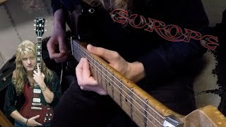 Europe  Superstitious Solo Cover  Jens Ambrosch [upl. by Yrahca]