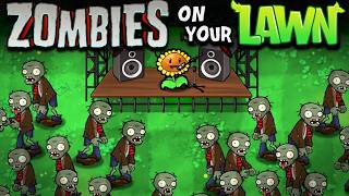 Zombies on Your Lawn MUSIC VIDEO HD 60fps  Plants vs Zombies Ending Credits Song [upl. by Adahsar]