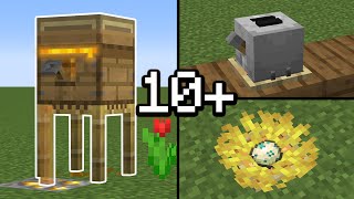 10 Build Hacks in Minecraft 14 [upl. by Mallory]