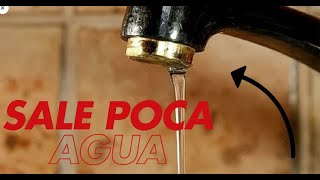 POR ESTO TU AGUA NO TIENE PRESIÓN EN CASA [upl. by Keating]