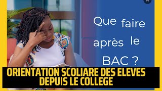 Quelle filière choisir après le BAC ou depuis le collège [upl. by Euphemiah]