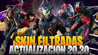 NUEVA SKIN CABALLERO OMEGA LA ORDEN Y MAS  TODAS LAS SKINS FILTRADAS ACTUALIZACION 2030 FORTNITE [upl. by Ycnej]