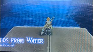 Shield of water shrine zeldatearsofthekingdom gamers gamer [upl. by Snahc218]