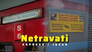 Netravati Express  Thiruvananthapuram central to LTT Mumbai  Ers  tly Train journey [upl. by Timothy]