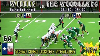 5 QB DJ Lagway  603 yds 15 Willis vs 22 The Woodlands Football  FULL GAME [upl. by Retsevlys858]