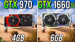 GTX 970 vs GTX 1660 Ti  Big Upgrade [upl. by Ihel]