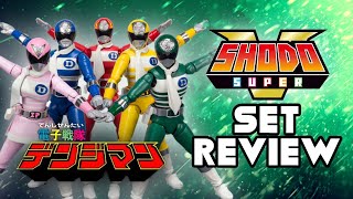 REVIEW SHODO Super Denshi Sentai Denziman So Many Deep Cuts 電子戦隊デンジマン [upl. by Charlton569]