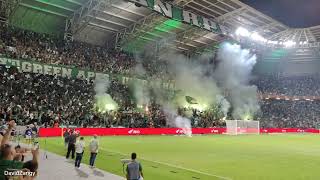 Israeli Supercup 20232024 Maccabi Haifa 31 Beitar Jerusalem  Green Apes Ultras Haifa Pyro Show [upl. by Sallie]