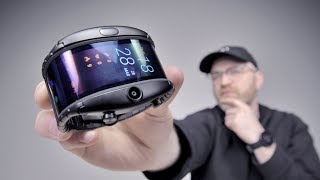 The Most Futuristic Flexible Display Phone [upl. by Ylas]