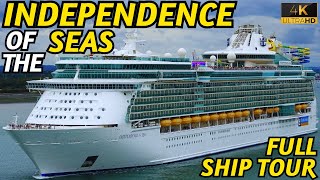 ROYAL CARIBBEAN INDEPENDENCE OF THE SEAS CRUISE SHIP TOUR [upl. by Jaquiss]