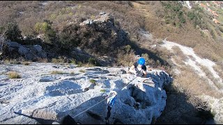 Gradiška tura Furlanova pot  18032020  GoPro [upl. by Netsrak]