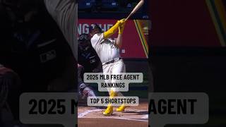 2025 MLB Free Agents Top five shortstops [upl. by Dloraj]