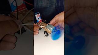 dc motor car project short video [upl. by Oisangi]