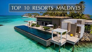 Top 10 best luxury resorts in the Maldives 4K UHD [upl. by Wichman872]