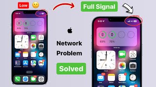 iPhone Network problem  Solution  How to BOOST iPhone Signal service [upl. by Germin]