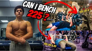 Can i Bench 225 lbs Yetno [upl. by Assira]