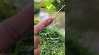 Best Fishing knot Braid to Mono Very smoot fishing bestfishingknot tutorial [upl. by Ynnatirb]