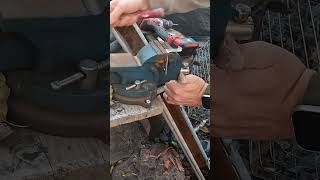 Part 55  Turning Steel Into Anchors  Off Grid Solar Panel Rack Anchors Crafty Lab Homestead [upl. by Oicnanev]