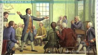 The Boston Tea Party Intolerable Acts amp First Continental C [upl. by Lamhaj50]