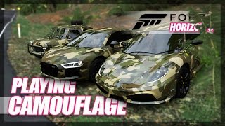 Forza Horizon 3  Ultimate Camouflage Game MiniGames amp Random Fun [upl. by Nielson100]