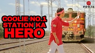 Coolie No 1 hua station ka Hero  Coolie no 1  Varun Dhawan  Sara Ali Khan [upl. by Nonac]